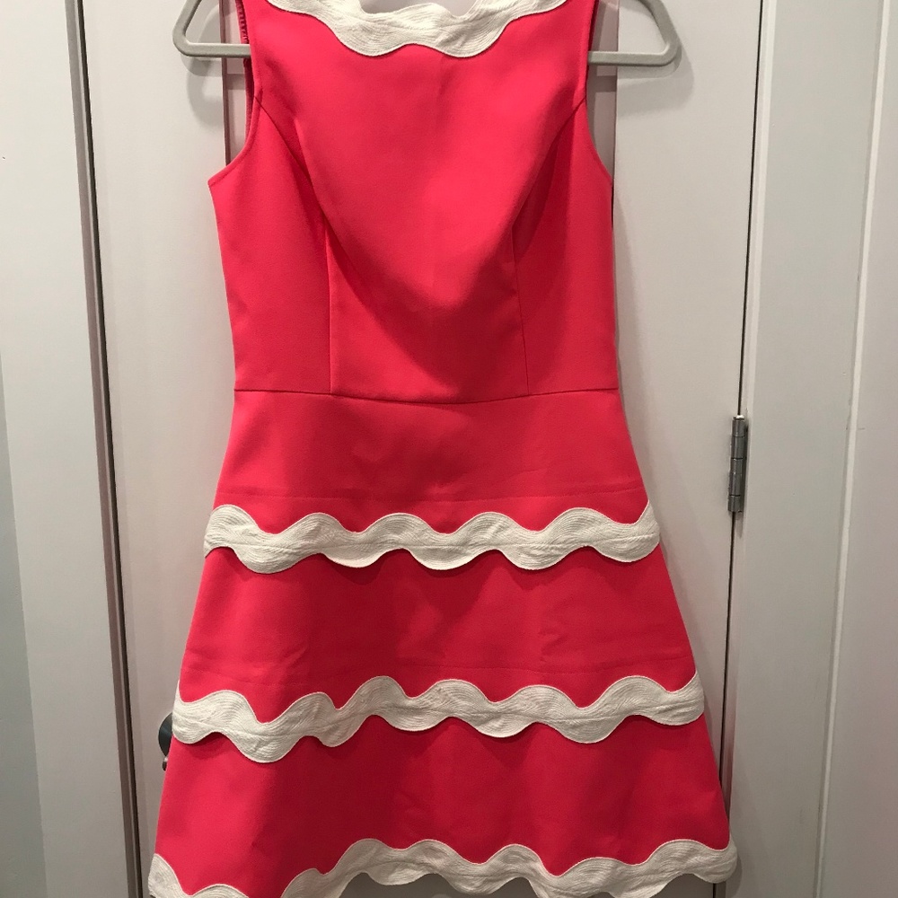 NWT Sail to Sable Pink Ric Rac Dress - Picture 1 of 4